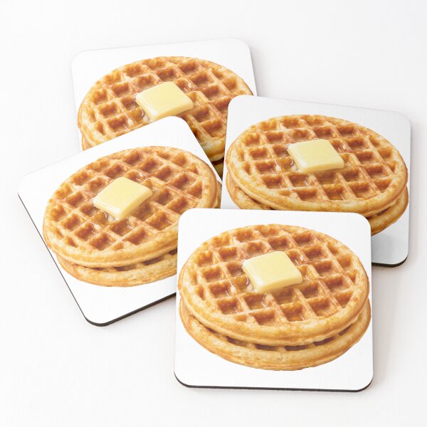 Item preview, Waffles with Butter on White designed and sold by PriyankaSonara.