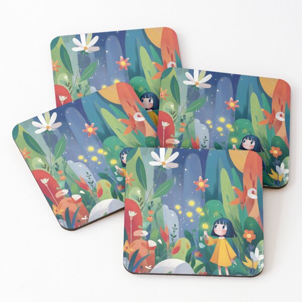 Item preview, Little Girl in Magic Forest designed and sold by AMIDATORA.