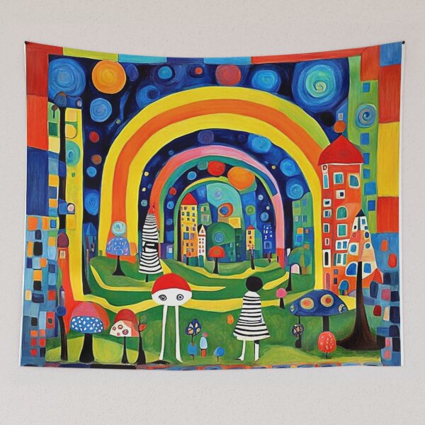 Item preview, Beyond the Rainbow designed and sold by George Hutton Hunter.