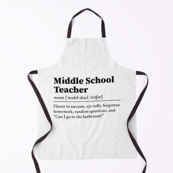 Item preview, Middle School Teacher Definition designed and sold by LounisArt.
