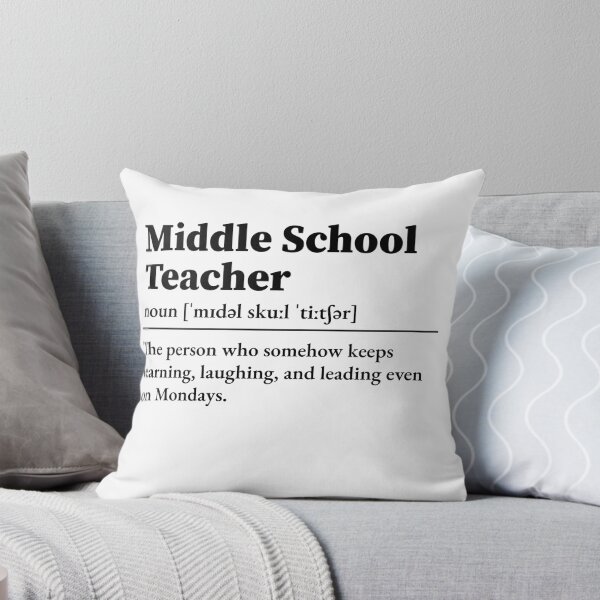 Item preview, Middle School Teacher Definition designed and sold by LounisArt.