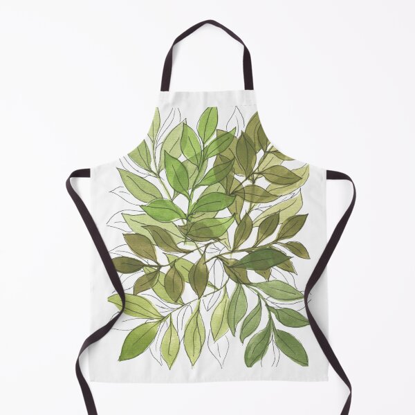 Item preview, green leaf pattern designed and sold by AussiAllison.