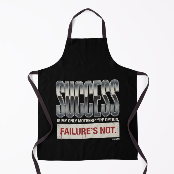 Item preview, Success Is My Only Option - Eminem 3D Chrome Red Stencil designed and sold by Enea Kelo.