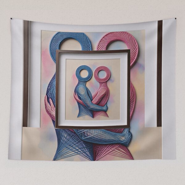 Item preview, Intertwined colors designed and sold by Khaled1976.
