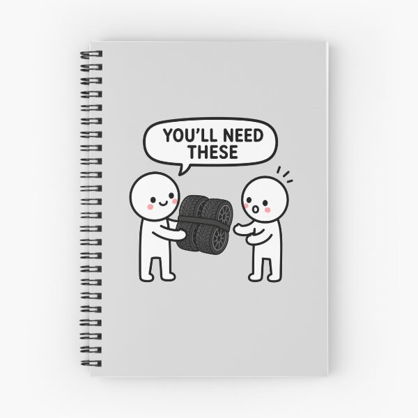 Item preview, You'll Need These Tires Sticker designed and sold by MonkiFlipp.