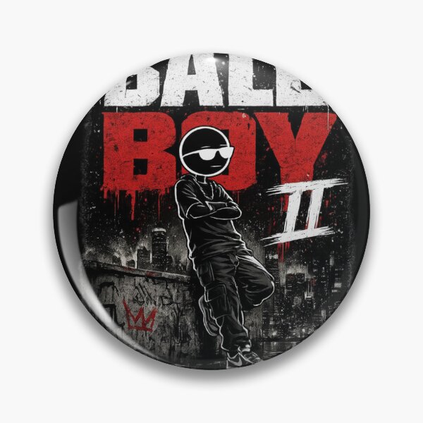 Item preview, Bald Boy II – Urban Design Bald Swag Streetwear Rap Hip Hop Graffiti Humor Shaved Head designed and sold by SpitfireDesign.