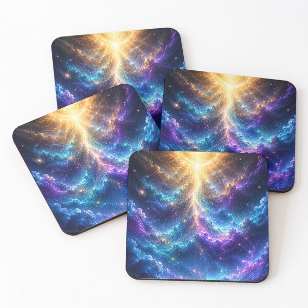 Item preview, Eternal Genesis | Celestial Nebula Wall Art | Cosmic Horizons Collection1 designed and sold by OandSDesigns23.