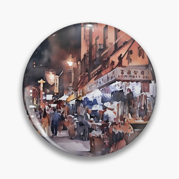 Item preview, Chinatown Glow designed and sold by RCWatercolours.