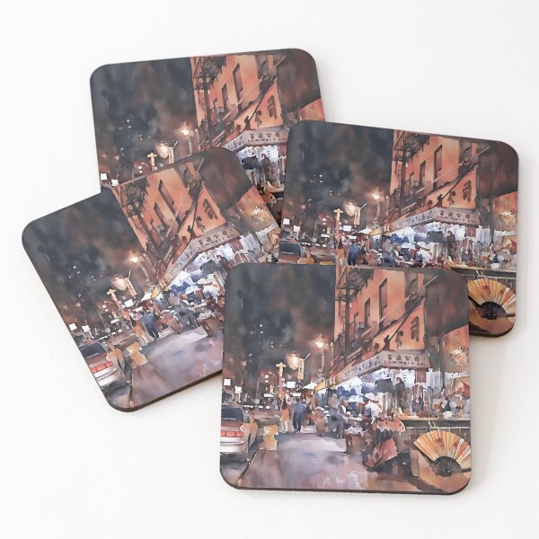 Item preview, Chinatown Glow designed and sold by RCWatercolours.