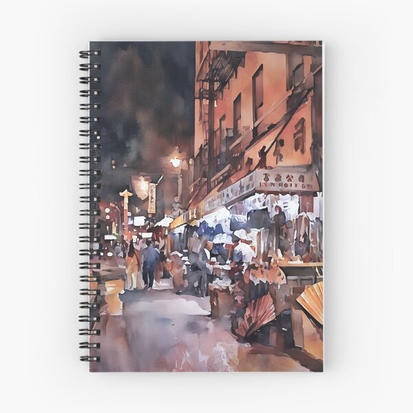 Item preview, Chinatown Glow designed and sold by RCWatercolours.