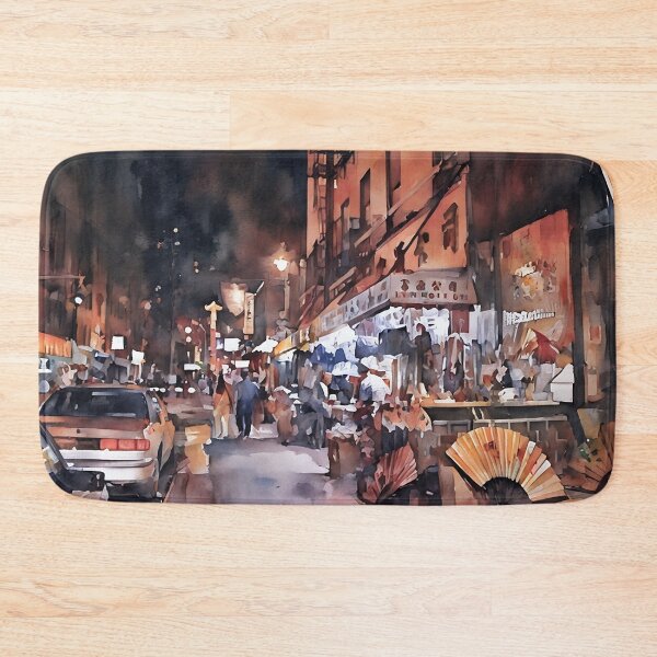 Item preview, Chinatown Glow designed and sold by RCWatercolours.