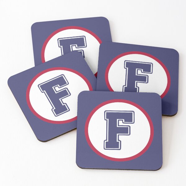 Item preview, Alphabet Letter F Circle US Colors designed and sold by Jeallan Designs.