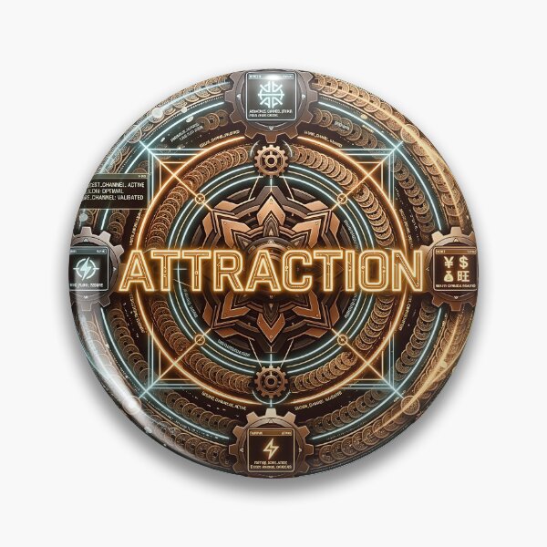 Item preview, Cybernetic Attraction Wheel Feng Shui Compass designed and sold by 无限丰富.