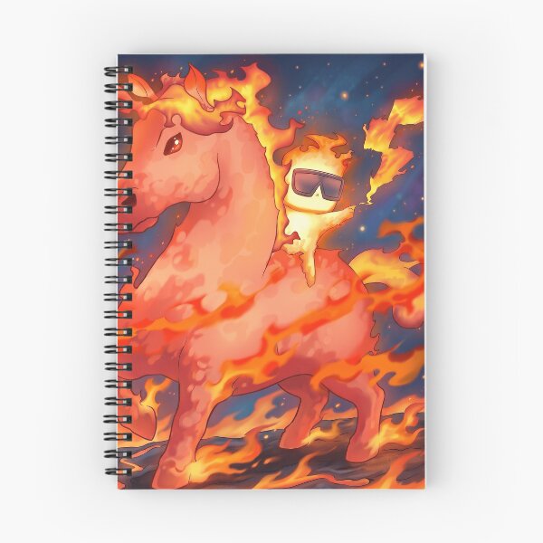 Item preview, Flame Boy with Fire Horse designed and sold by Ranaranku-25.