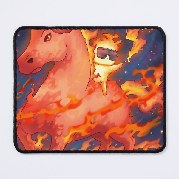 Item preview, Flame Boy with Fire Horse designed and sold by Ranaranku-25.