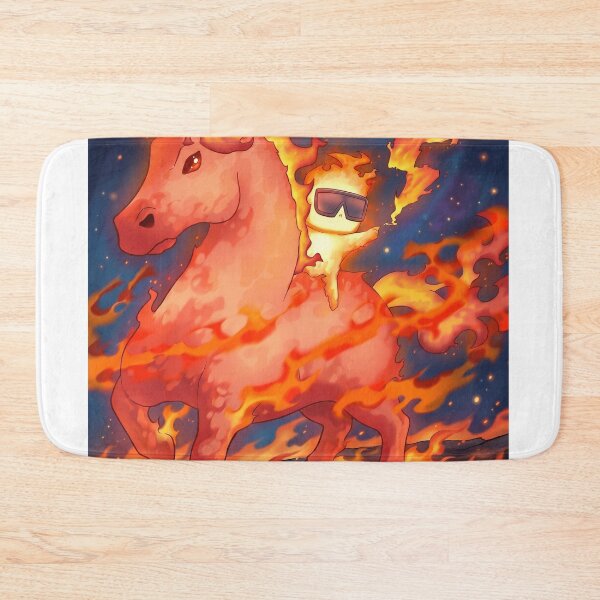 Item preview, Flame Boy with Fire Horse designed and sold by Ranaranku-25.