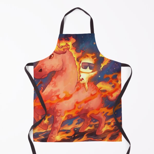 Item preview, Flame Boy with Fire Horse designed and sold by Ranaranku-25.