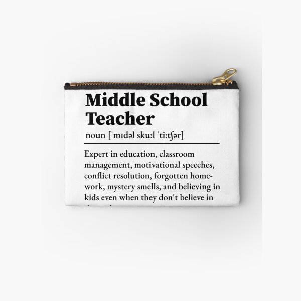 Item preview, Middle School Teacher Definition  designed and sold by LounisArt.