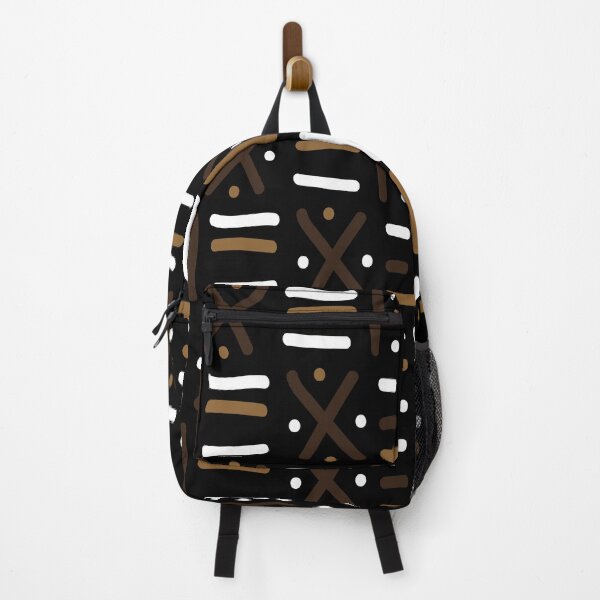 Item preview, Traditional African Mudcloth - Bogolan Black and White Pattern designed and sold by Wolagno.