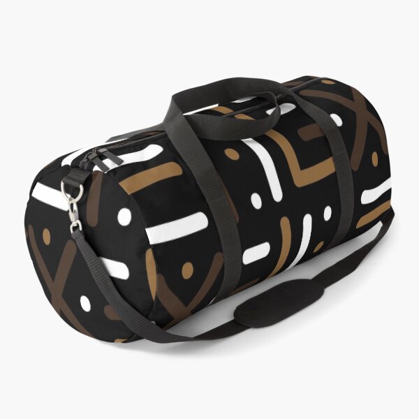 Item preview, Traditional African Mudcloth - Bogolan Black and White Pattern designed and sold by Wolagno.