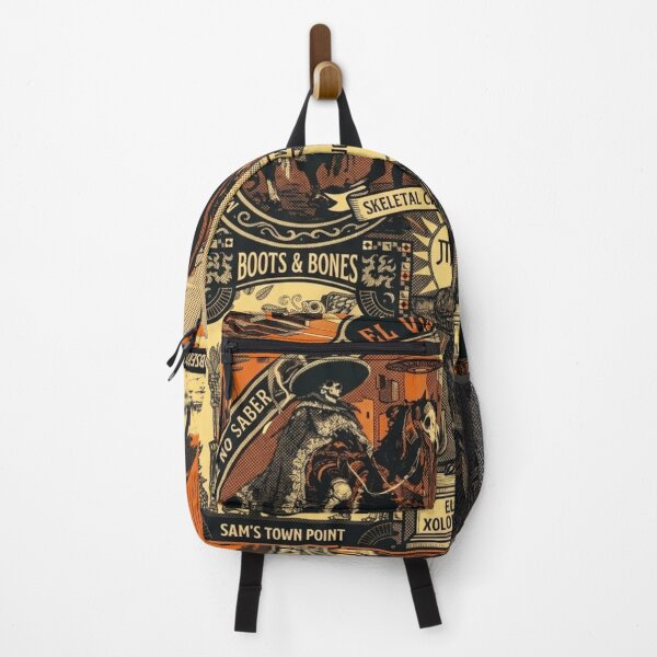 Item preview, El Viaje Mental – Vintage Surreal Cowboy Poster designed and sold by zumerdiego.