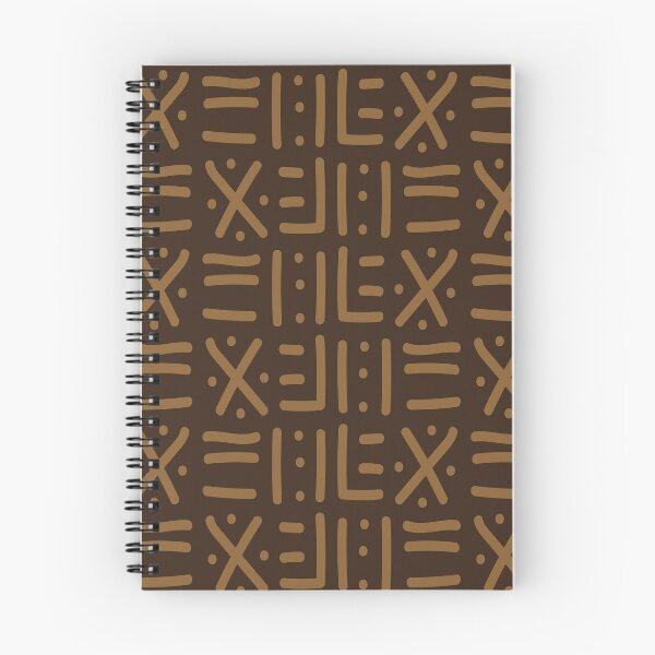Item preview, Traditional African Mudcloth - Bogolan Black and White Pattern designed and sold by Wolagno.