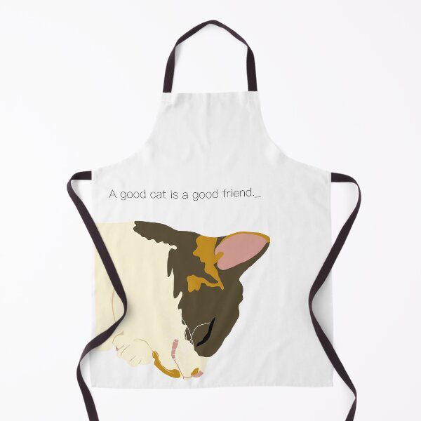 Item preview, A good cat is a good friend. designed and sold by CorianderCat.
