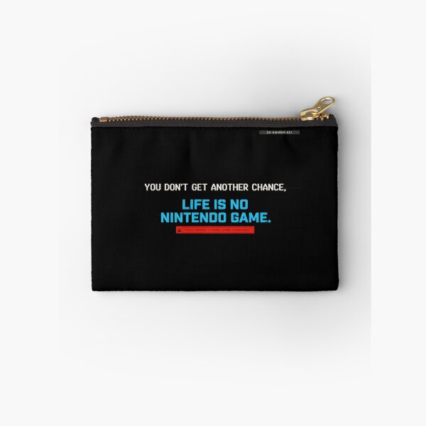 Item preview, Life Is No Nintendo Game Eminem - Cyberpunk Cyan HUD Quote designed and sold by Enea Kelo.