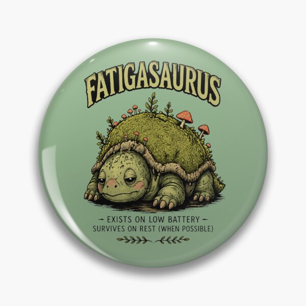 Item preview, Fatigasaurus the Fatigue Cryptid designed and sold by CaitlynConnor.