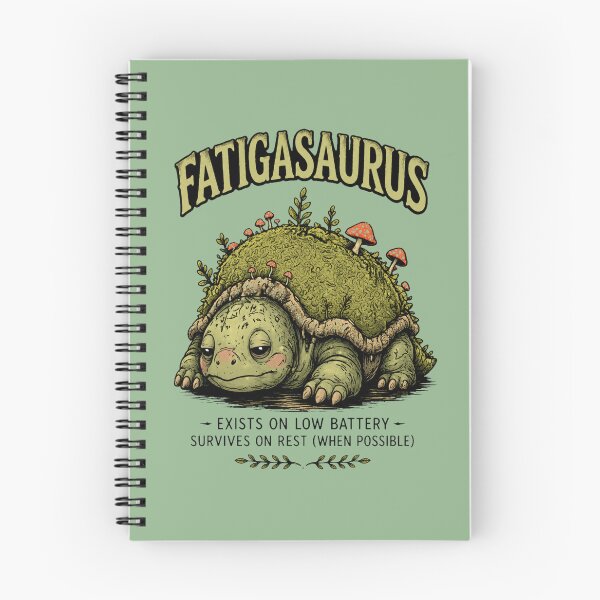 Item preview, Fatigasaurus the Fatigue Cryptid designed and sold by CaitlynConnor.