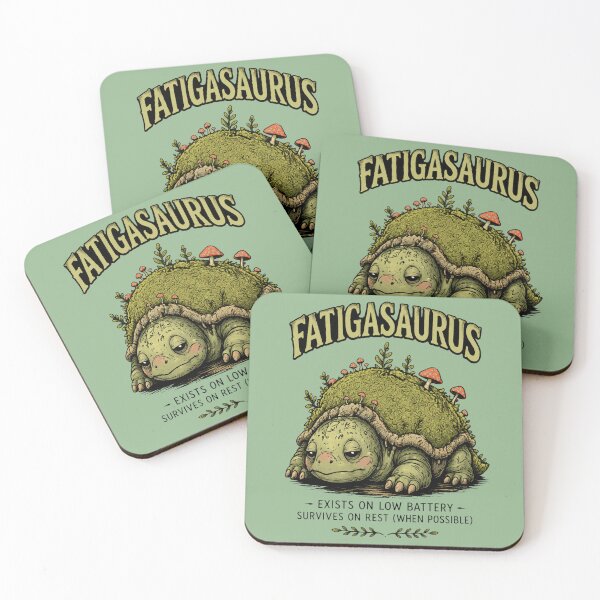 Item preview, Fatigasaurus the Fatigue Cryptid designed and sold by CaitlynConnor.