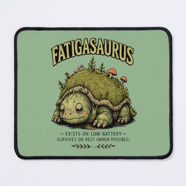 Item preview, Fatigasaurus the Fatigue Cryptid designed and sold by CaitlynConnor.