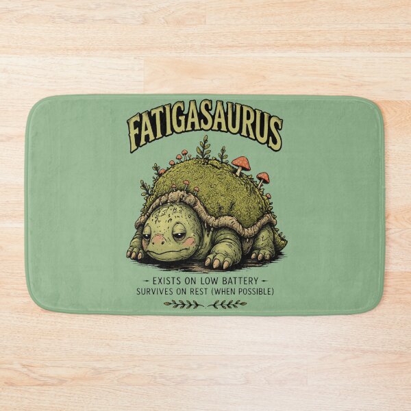 Item preview, Fatigasaurus the Fatigue Cryptid designed and sold by CaitlynConnor.