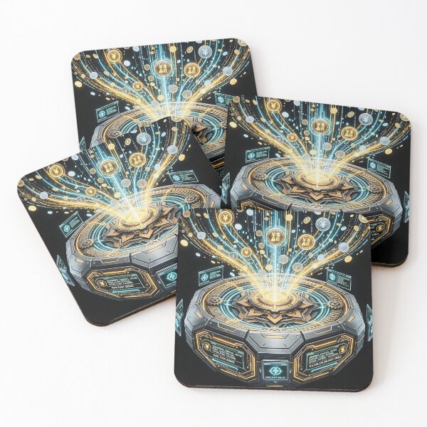 Item preview, Cybernetic Treasure Basin Wealth Fountain designed and sold by 无限丰富.