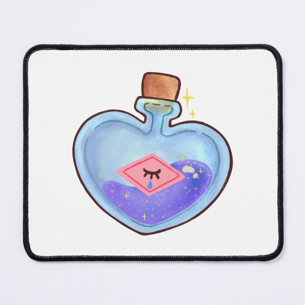 Item preview, Magic Potion Cute Heart Shaped Love Liquid Bottle Design designed and sold by Hiimnotlara.