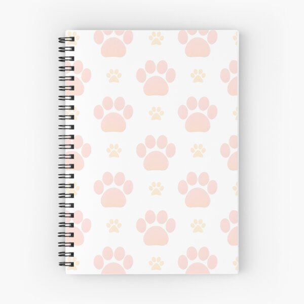 Item preview, Pastel Pink Dog Paw Print Pattern designed and sold by 247GiftsbyTina.