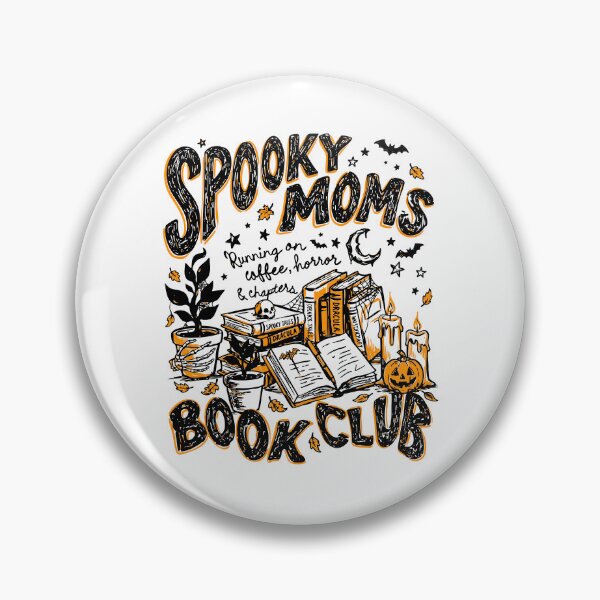 Artikelvorschau, Spooky Moms Buchclub entworfen und verkauft von Poopielandia.