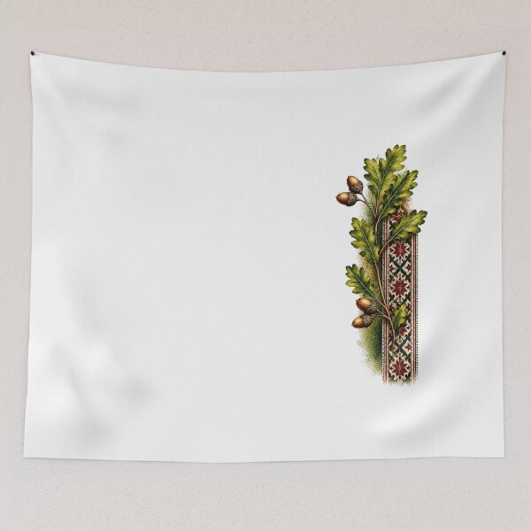 Item preview, Woodland Botanical Folk Art designed and sold by PetalGarden.