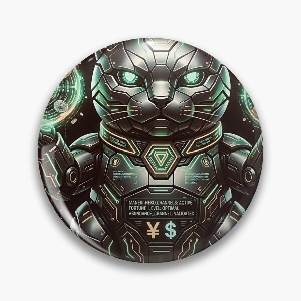 Item preview, Cyber Robotic Dual-Claw Fortune Cat designed and sold by 无限丰富.