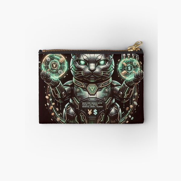 Item preview, Cyber Robotic Dual-Claw Fortune Cat designed and sold by 无限丰富.