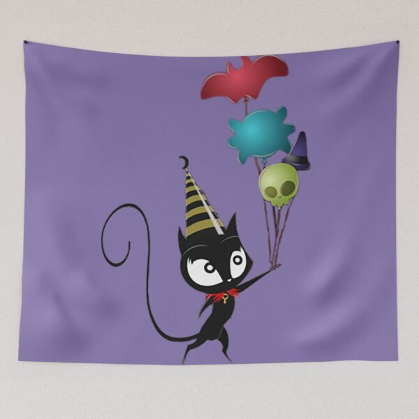 Item preview, Doom Kitty with Balloons designed and sold by QueenAlicorn.