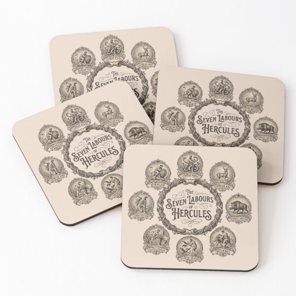 Item preview, The Seven Labours Of Hercules designed and sold by CornershopTee.