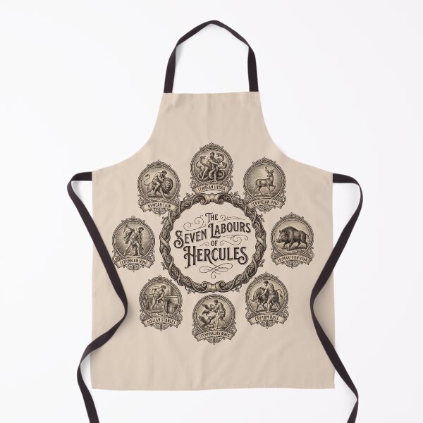 Item preview, The Seven Labours Of Hercules designed and sold by CornershopTee.