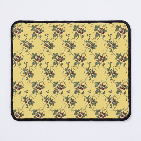 Item preview, Vintage Raspberry Vine Trellis Pattern – Botanical Berry Print designed and sold by NuvoraNest.