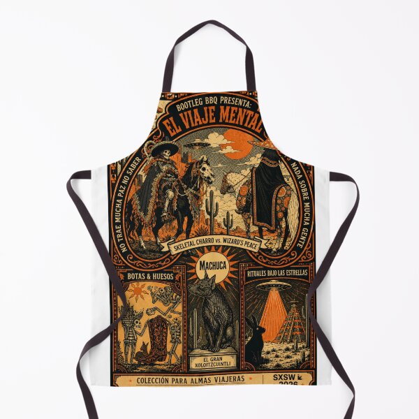 Item preview, El Viaje Mental – Póster Vaquero surrealista vintage designed and sold by zumerdiego.