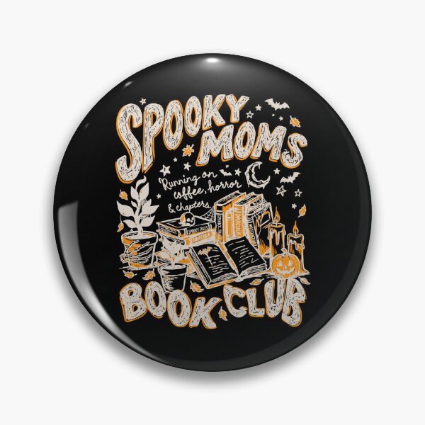 Artikelvorschau, Spooky Moms Buchclub entworfen und verkauft von Poopielandia.