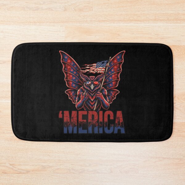 Item preview, 'Merica Mothman Patriotic Tee v4 designed and sold by DarylWelsh2024.