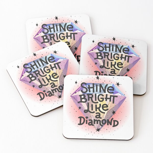 Item preview, Shine Bright Like a Diamond | Colorful Diamond Graphic | Sparkle & Motivation Design designed and sold by Palette _Vibes.