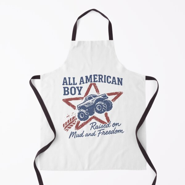 Item preview, All American Boy Raised On Mud And Freedom Monster Truck designed and sold by BrownHorse90s.