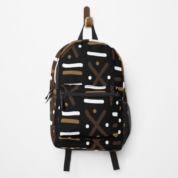 Item preview, Traditional African Mudcloth - Bogolan Black and White Pattern designed and sold by Wolagno.